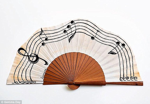I bought this fan when I was at the 2014 Cordoba International Film Music Festival in Spain, conducting my scores for films such as Tom & Viv. As the first female composer to conduct at the festival, it’s a memento of a magical event. Read more: http://www.dailymail.co.uk/home/you/article-3787105/Emotional-ties-Classic-FM-s-composer-residence-Debbie-Wiseman.html#ixzz5FEOYn4PN Follow us: @MailOnline on Twitter | DailyMail on Facebook