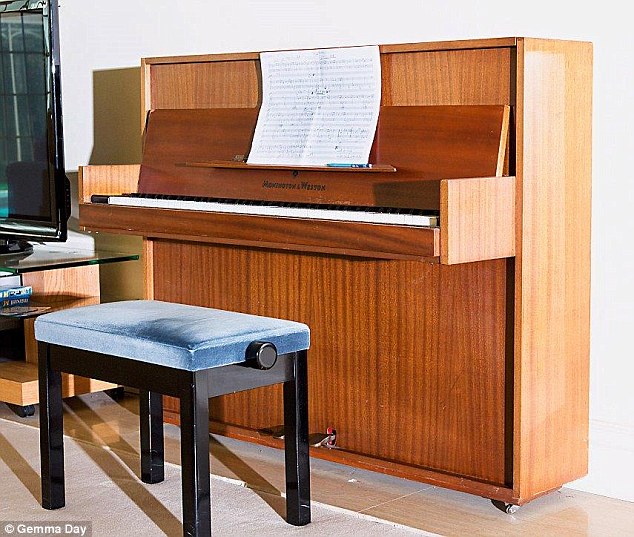 My mum bought me this upright Monington & Weston piano when I was seven. I knew I wanted to be a musician aged 13, because getting home to practise was so important. I love forgetting myself in the music for a while.