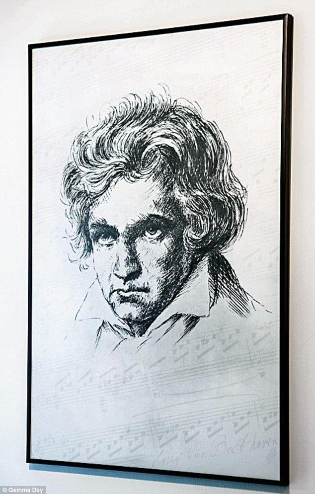 I’ve taken this poster of Beethoven with me everywhere I’ve been – it has hung above my piano for as long as I can remember. I find his presence reassuring and comforting